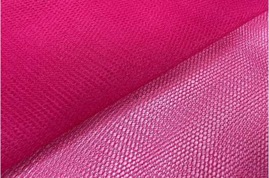 Фатин жесткий GREK Tul, фуксия N40 Турция, 200 см