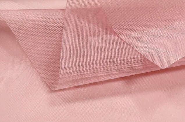 Корсетная сетка Seffaf Tul, 300 см, пудра, арт. 9 1