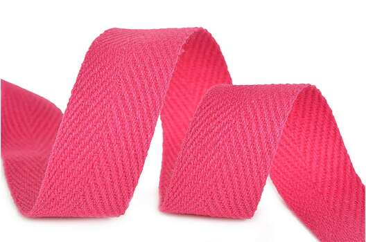 Тесьма киперная, 15 мм, фуксия (145)