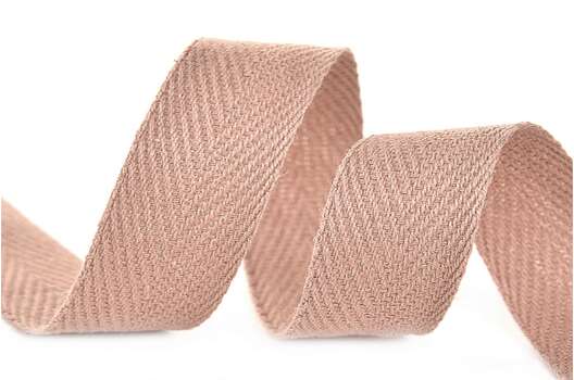 Тесьма киперная, 15 мм, темно-бежевая (293)
