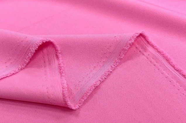 Костюмно-плательная ткань, розовая, Китай 1