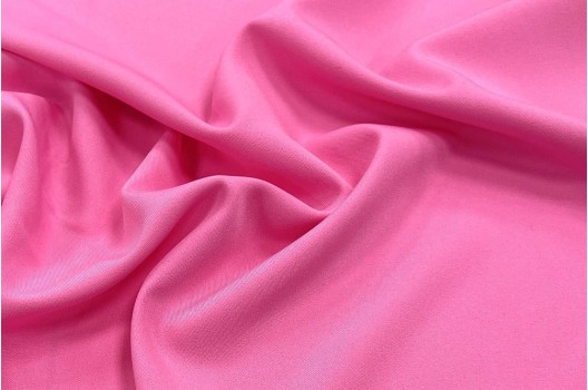 Костюмно-плательная ткань, розовая, Китай