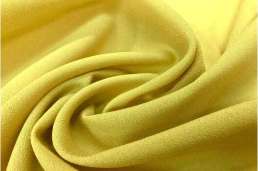 Креп шифон, желтый