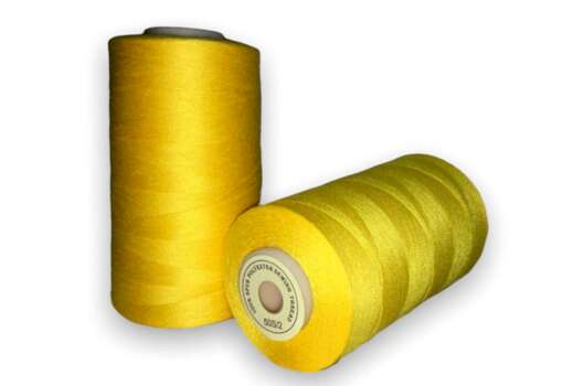 Нить 50/2, 5000 ярдов, цвет желтый (385)