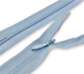 Молния потайная, 60 см цвет: голубой