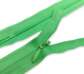 Молния потайная, 60 см цвет: зеленый