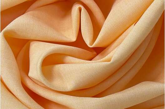 Габардин Меланж, персиковый