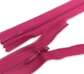 Потайная молния, 22 см цвет: малиновый