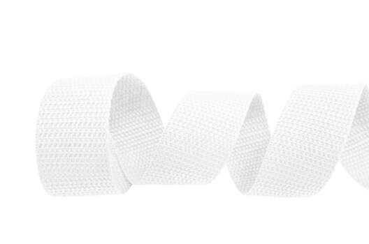 Лента ременная (стропа), 25 мм, белая