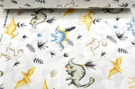 Фланель LUX 240 см, Эра динозавров