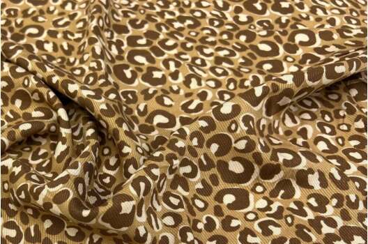 Штапель твил, Бенгальская кошка рыжая