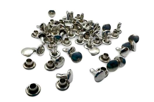 Хольнитены N0 (6 мм) двухсторонние, никель, 10 шт