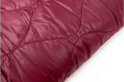 Курточная стежка на синтепоне, LOOK бордовый