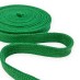 Шнур плоский х/б, 15 мм цвет: зеленый