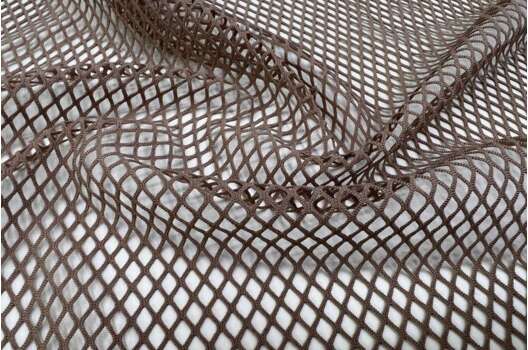 Сетка трикотажная FISH, коричневая