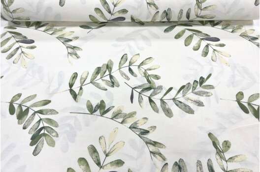 Дак (DUCK) Зеленые веточки на молочном