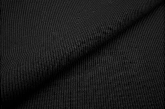 Кашкорсе к трехнитке Mensu, велюр-эффект, черный