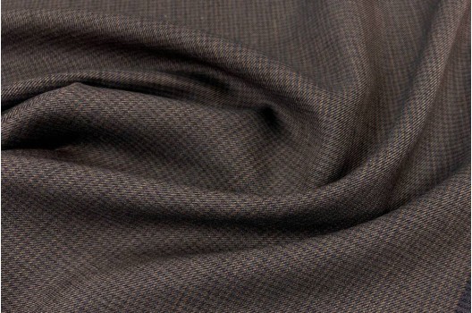 Костюмная ткань, серо-коричневая (07С68С)