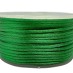 Шнур атласный, 2 мм цвет: зеленый
