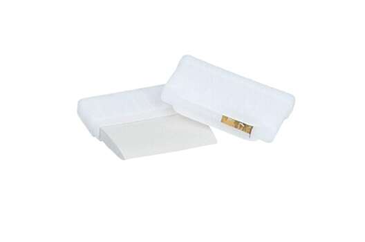 Мелок портновский в пластике с точилкой, белый