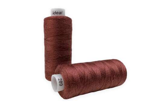 Нитки бытовые IDEAL, 40/2, цвет 289 коричневый