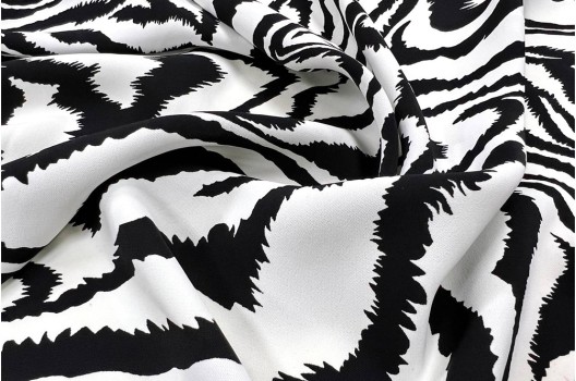 Московский софт принт, Бенгальский тигр черно-белый