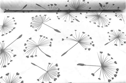 Дак (DUCK) Влюбленный одуванчик на белом