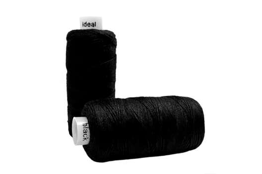 Нитки джинсовые IDEAL, 20/3, цвет черный