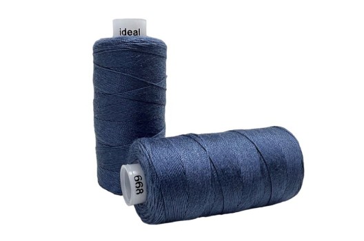 Нитки джинсовые IDEAL, 20/3, цвет 668 серо-синий