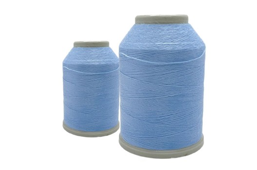 Нитки швейные универсальные Tuana №120 (450 м) цвет 632 голубой