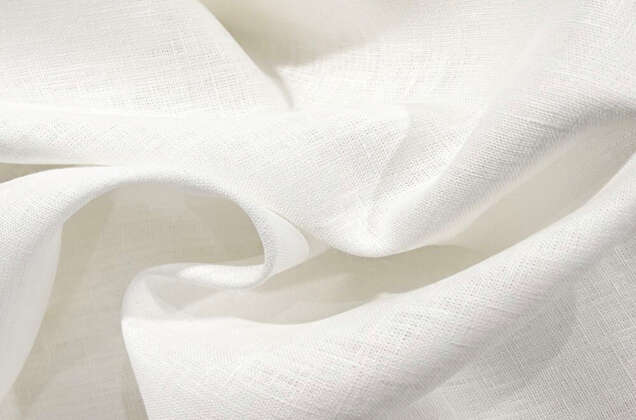 Лен скатертный 09С52 (101), молоко 3