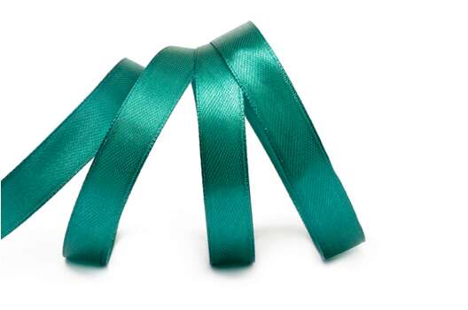 Лента атласная IDEAL, 12 мм, изумрудная (3045)