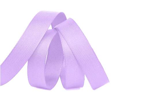 Лента репсовая IDEAL 15 мм, светло-сиреневая