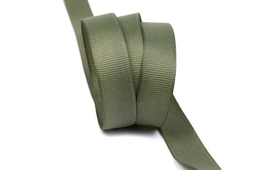Лента репсовая IDEAL 15 мм, хаки