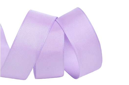 Лента репсовая IDEAL 25 мм, светло-сиреневая (430)