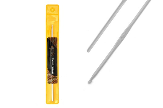 Крючок для вязания Maxwell Gold, металл 3.0 мм /15 см (1 шт)