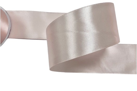 Лента атласная IDEAL, 50 мм, бледно-розовая (3052)