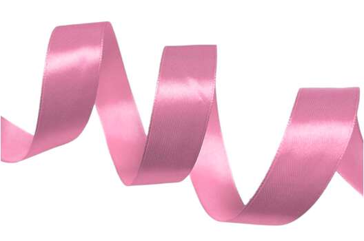 Лента атласная IDEAL, 25 мм, розовая (3076)