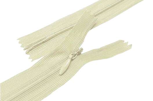 Молния потайная MaxZipper, неразъемная, 60 см, светло-бежевая (F 276)