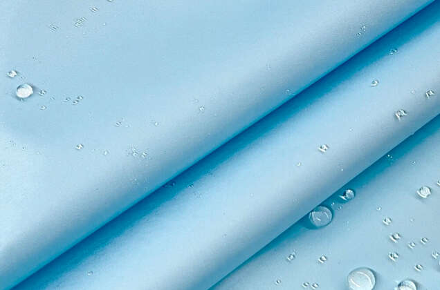 Плащевая Дюспо Royal, цвет нежно-голубой (40437) 2