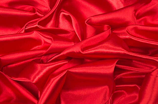 Атлас стрейч, красный 1