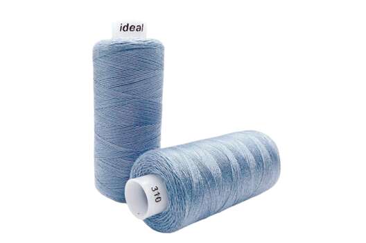 Нитки бытовые IDEAL, 40/2, цвет 310 голубые