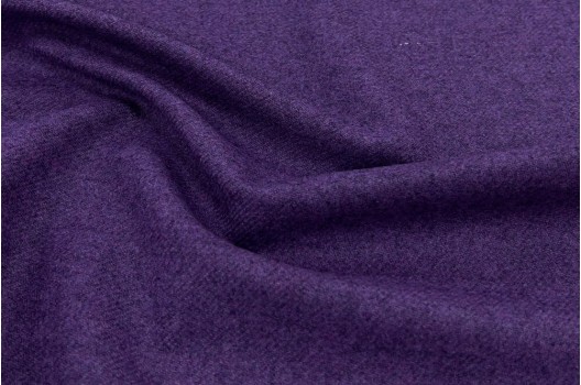 Костюмная шерсть плотная, фиолетовая, арт.11970, Италия