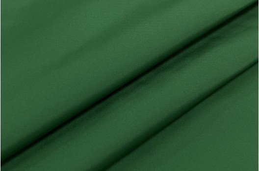 Курточно-плащевая ткань с шелком, зеленая, арт.11772, Италия