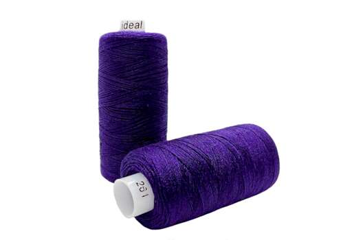 Нитки бытовые IDEAL, 40/2, цвет 261 фиолетовые