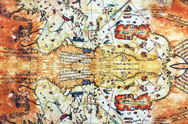 Интерьерная ткань, Карта сокровищ, Турция 1