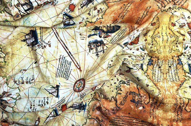 Интерьерная ткань, Карта сокровищ, Турция 4