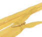 Молния потайная, 60 см цвет: желтый