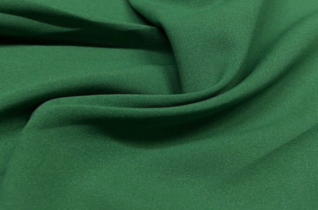 Креп шифон, зеленый 1
