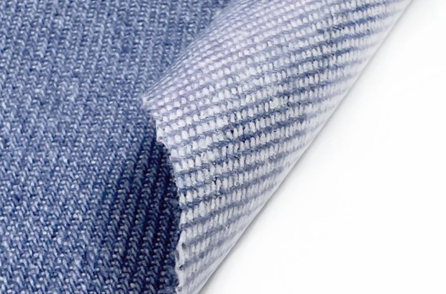 Самоклеящаяся заплатка джинсовая, синяя, 10х20 см 2